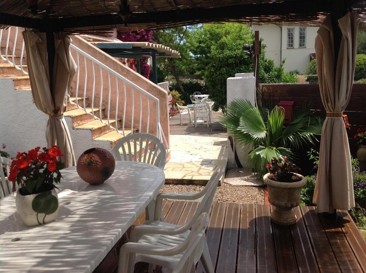 Rez De Jardin Villa Cagnes Sur Mer. Exteriér fotografie
