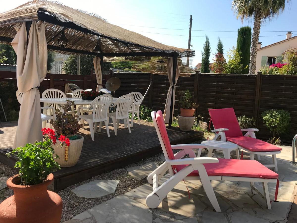 Rez De Jardin Villa Cagnes Sur Mer. Exteriér fotografie